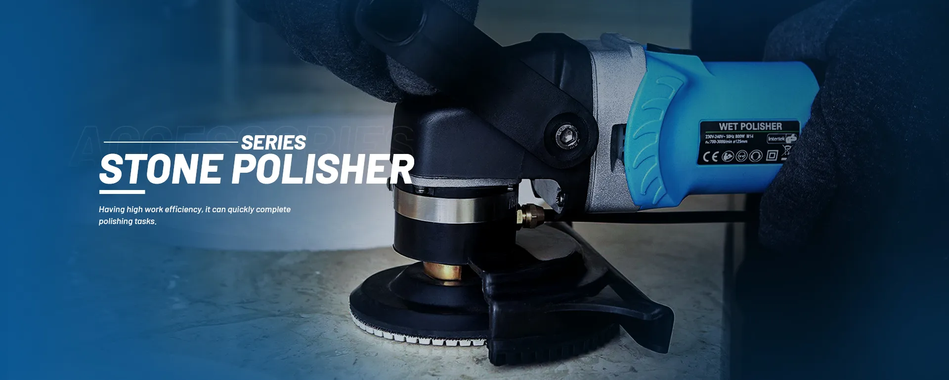 Polisseuse à pierre